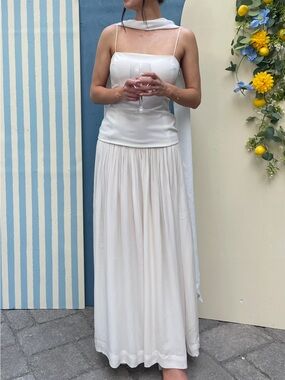 Eaves PARDES dress in ivory (from Revolve), size M (fits like S)